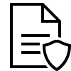 Icône de confidentialité